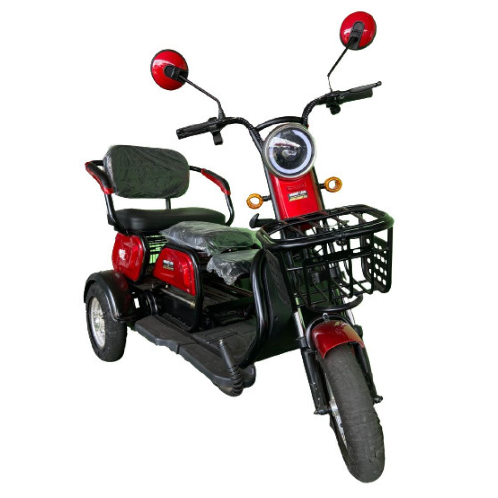 Triciclo electrico 3 asientos 48V - Comercial San Pablo Electromovilidad